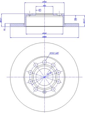 LUCAS 6042713 - Тормозной диск autosila-amz.com