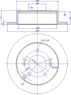 CAR 142.1157 - Тормозной диск autosila-amz.com