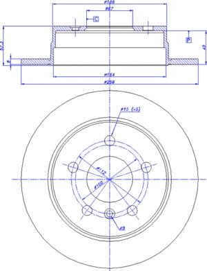 CAR 142.1169 - Тормозной диск autosila-amz.com