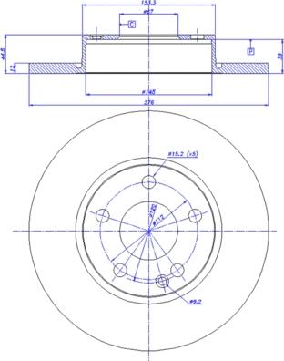 CAR 142.1166 - Тормозной диск autosila-amz.com