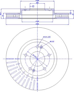 CAR 142.1183 - Тормозной диск autosila-amz.com