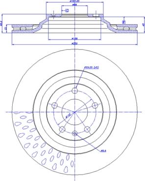 CAR 142.1131 - Тормозной диск autosila-amz.com