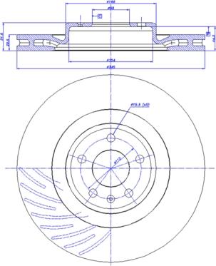 CAR 142.1308 - Тормозной диск autosila-amz.com