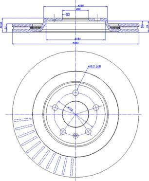 CAR 142.1310 - Тормозной диск autosila-amz.com