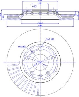 CAR 142.1214 - Тормозной диск autosila-amz.com