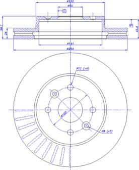 CAR 142.1212 - Тормозной диск autosila-amz.com