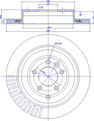 CAR 142.1285 - Тормозной диск autosila-amz.com