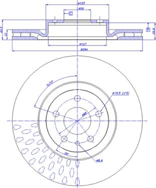 CAR 142.1742 - Тормозной диск autosila-amz.com