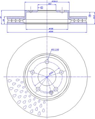 CAR 142.1752 - Тормозной диск autosila-amz.com