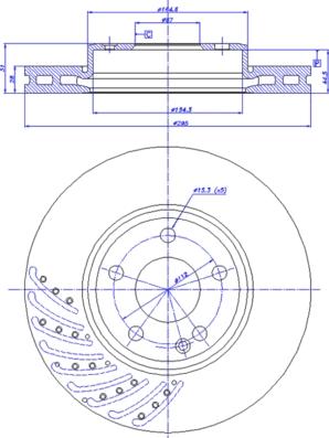 CAR 142.1719 - Тормозной диск autosila-amz.com