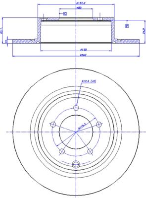 CAR 142.1739 - Тормозной диск autosila-amz.com