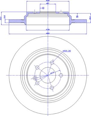 CAR 142.396 - Тормозной диск autosila-amz.com