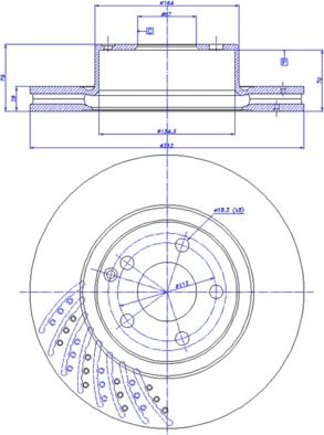 CAR 142.391 - Тормозной диск autosila-amz.com