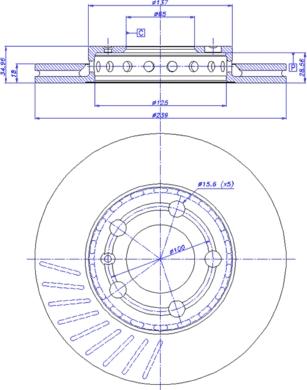 CAR 142.291 - Тормозной диск autosila-amz.com