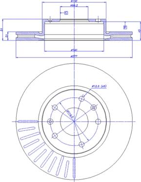 CAR 142.298 - Тормозной диск autosila-amz.com