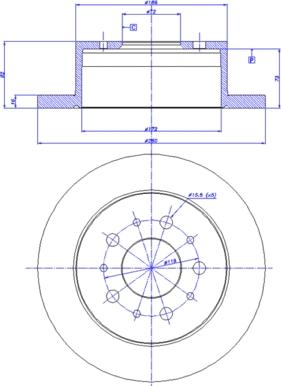 CAR 142.213 - Тормозной диск autosila-amz.com