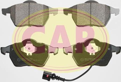 CAR PNT969 - Тормозные колодки, дисковые, комплект autosila-amz.com