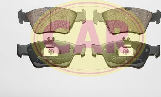 CAR PNT904 - Тормозные колодки, дисковые, комплект autosila-amz.com