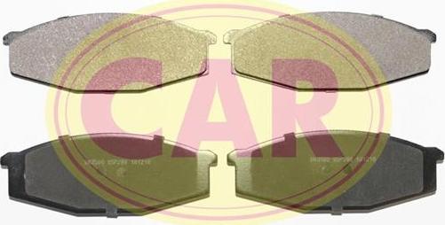 CAR PNT982 - Тормозные колодки, дисковые, комплект autosila-amz.com