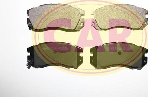 CAR PNT974 - Тормозные колодки, дисковые, комплект autosila-amz.com