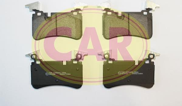 CAR PNT4802 - Тормозные колодки, дисковые, комплект autosila-amz.com