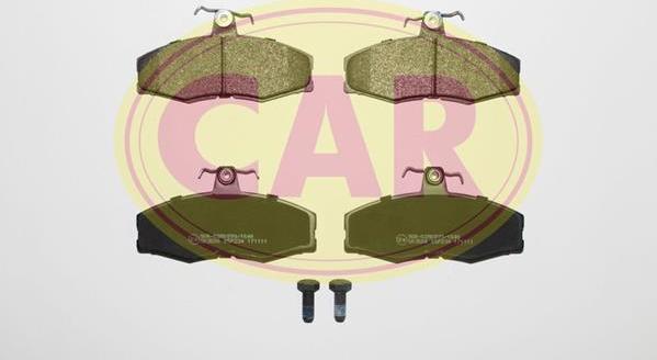 CAR PNT432 - Тормозные колодки, дисковые, комплект autosila-amz.com
