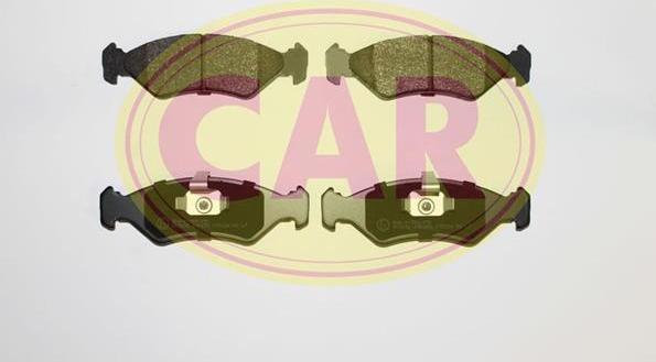 CAR PNT556 - Тормозные колодки, дисковые, комплект autosila-amz.com