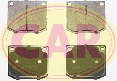CAR PNT051 - Тормозные колодки, дисковые, комплект autosila-amz.com