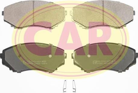 CAR PNT075 - Тормозные колодки, дисковые, комплект autosila-amz.com