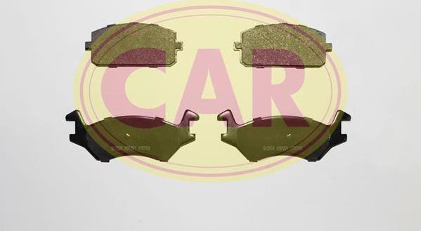 CAR PNT152 - Тормозные колодки, дисковые, комплект autosila-amz.com
