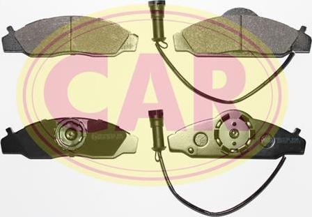 CAR PNT127 - Тормозные колодки, дисковые, комплект autosila-amz.com