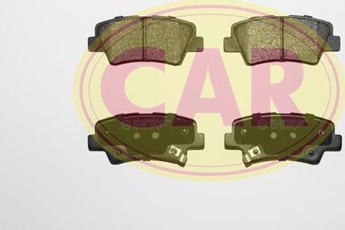CAR PNT8551 - Тормозные колодки, дисковые, комплект autosila-amz.com