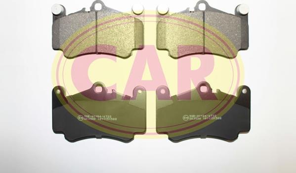 CAR PNT8851 - Тормозные колодки, дисковые, комплект autosila-amz.com