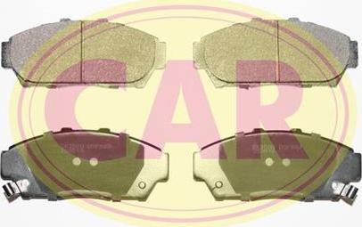 CAR PNT399 - Тормозные колодки, дисковые, комплект autosila-amz.com