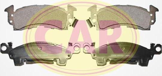 CAR PNT2301 - Тормозные колодки, дисковые, комплект autosila-amz.com