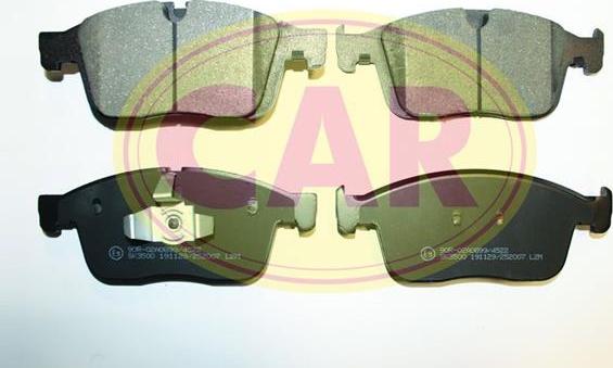 CAR PNT7002 - Тормозные колодки, дисковые, комплект autosila-amz.com