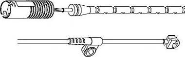 Carrab Brake Parts 8154 - Сигнализатор, износ тормозных колодок autosila-amz.com