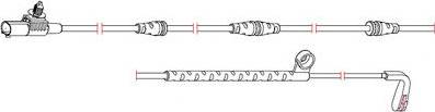 Carrab Brake Parts 8277 - Сигнализатор, износ тормозных колодок autosila-amz.com