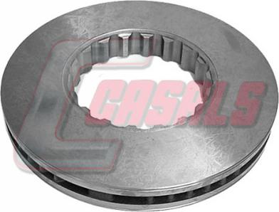 Casals 55547 - Тормозной диск autosila-amz.com