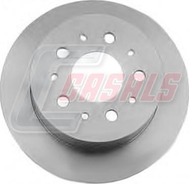 Casals 55562 - Тормозной диск autosila-amz.com
