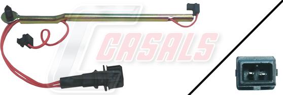 Casals 50198 - Сигнализатор, износ тормозных колодок autosila-amz.com