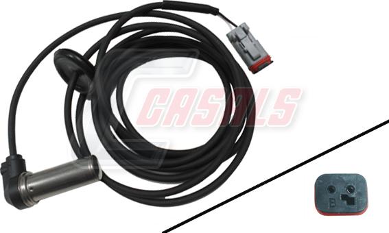 Casals 50371 - Датчик ABS, частота вращения колеса autosila-amz.com