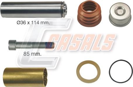 Casals MD410 - Ремкомплект, тормозной суппорт autosila-amz.com