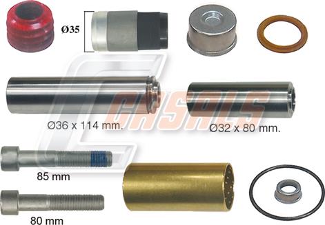 Casals MD426 - Ремкомплект, тормозной суппорт autosila-amz.com