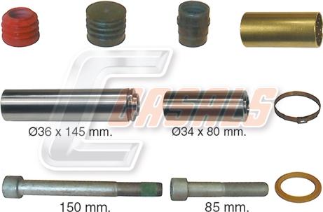 Casals MD422 - Ремкомплект, тормозной суппорт autosila-amz.com