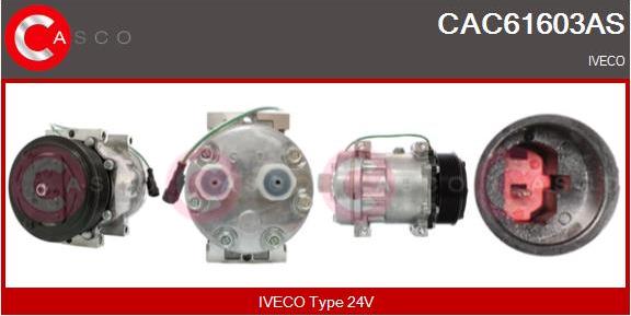 Casco CAC61603AS - Компрессор кондиционера autosila-amz.com