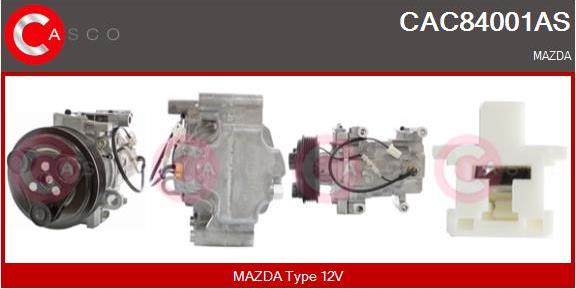 Casco CAC84001AS - Компрессор кондиционера autosila-amz.com