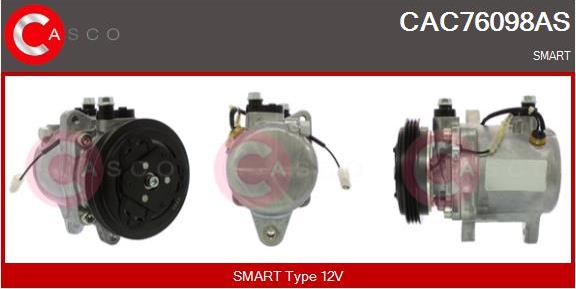 Casco CAC76098AS - Компрессор кондиционера autosila-amz.com