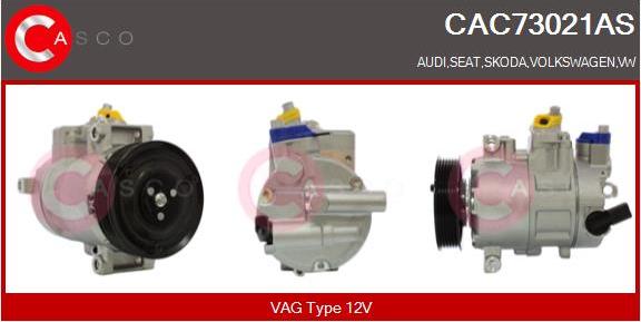 Casco CAC73021AS - Компрессор кондиционера autosila-amz.com