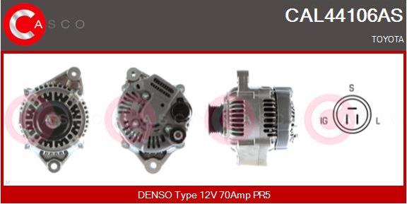 Casco CAL44106AS - Генератор autosila-amz.com